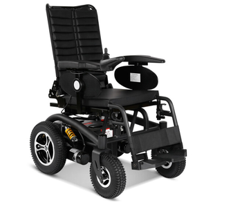 德国斯维驰电动轮椅车SW1102C老年人智能多功能残疾人运动代步进口助行大马力 40AH锂电池+双电机+七档升降+强减震充气轮胎